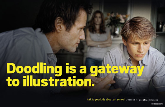 Doodling is a gateway to illustration