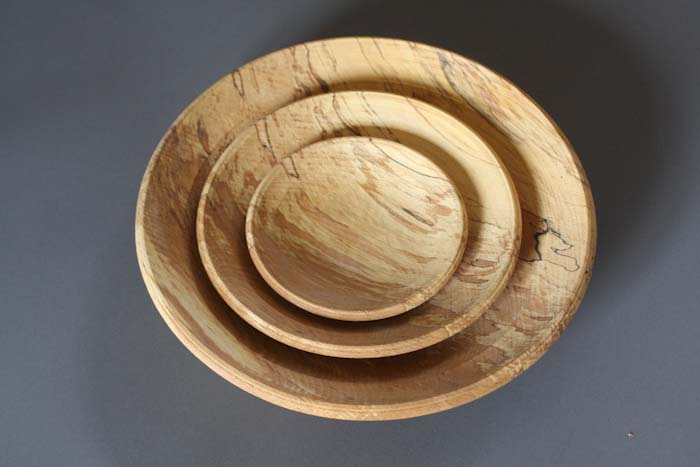 nest of bowls made by robin wood